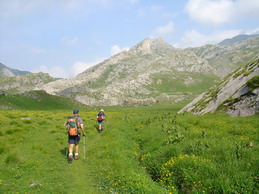 Verso il Marguareis il 30 giugno 2004