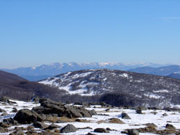 Panorama dal Monte Aiona verso l'Appennino Tosco-Emiliano