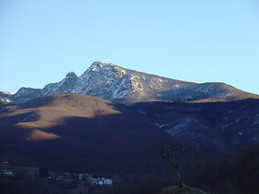 Il Monte Penna visto da Amborzasco