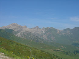La Rocca dell'Abisso dal Col di Tenda - 23 giugno 2005