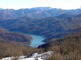 Il lago del Brugneto - 18 dicembre 2005
