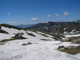 Il rifugio Saracco Volante - 13 giugno 2009