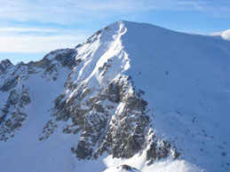 L'Antoroto fotografato dalla cima del Grosso - 5 febbraio 2011